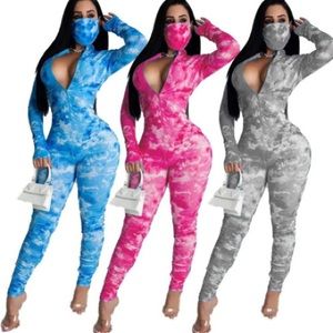 Women jumpsuit w/mask